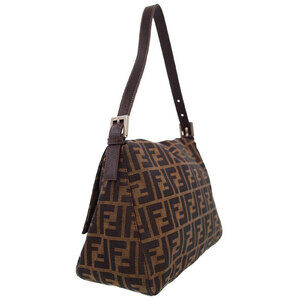 Fendi Bucket Shoulder Zucca Bag Semi Mamma